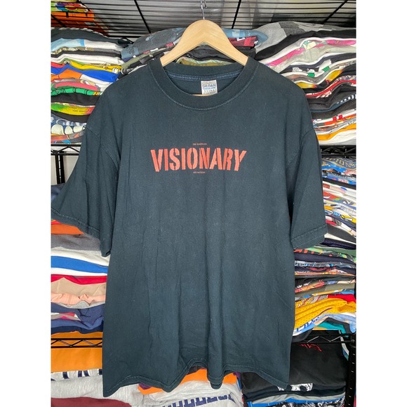 Y2K The American Visionary Art Museum Men's XL Black Graphic T-Shirt - Picture 1 of 4